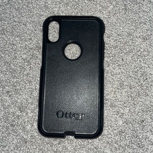 Iphone XR otter box case. color is black